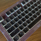 מקשי פודינג עם חריטה בעברית