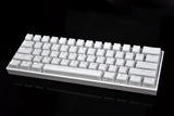 Pudding keycaps white