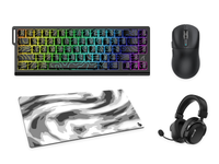 Attack Shark X68HE + X3 + L30PRO + פד מערבולת - סט גיימינג מלא