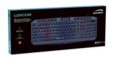 מקלדת גיימינג חוטית Ludicium Pro RGB