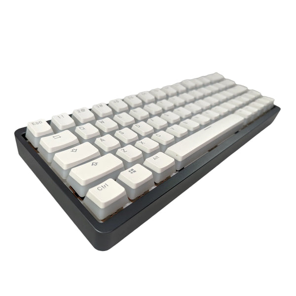 Pudding keycaps white