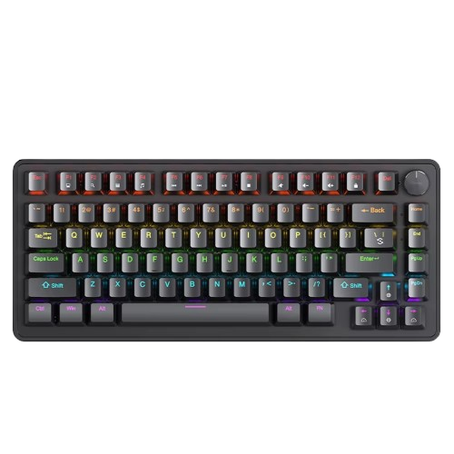 APAYADO K82 – מקלדת גיימינג 75% עם תאורת RGB