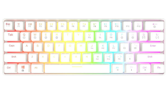 באנדל גיימינג:  מקלדת GK61 + פד Sakura