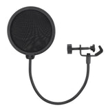 Double Layer Studio Microphone Flexible Wind Screen Sound filter for Broadcast Karaoke youtube Podcast Recording Accessories