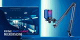 Fifine Ampligame RGB מיקרופון גיימינג