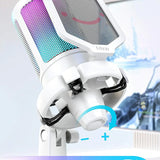 Fifine Ampligame RGB מיקרופון גיימינג