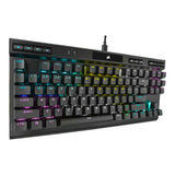 מקלדת גיימינג מכנית קומפקטית CORSAIR K70 TKL MX RED